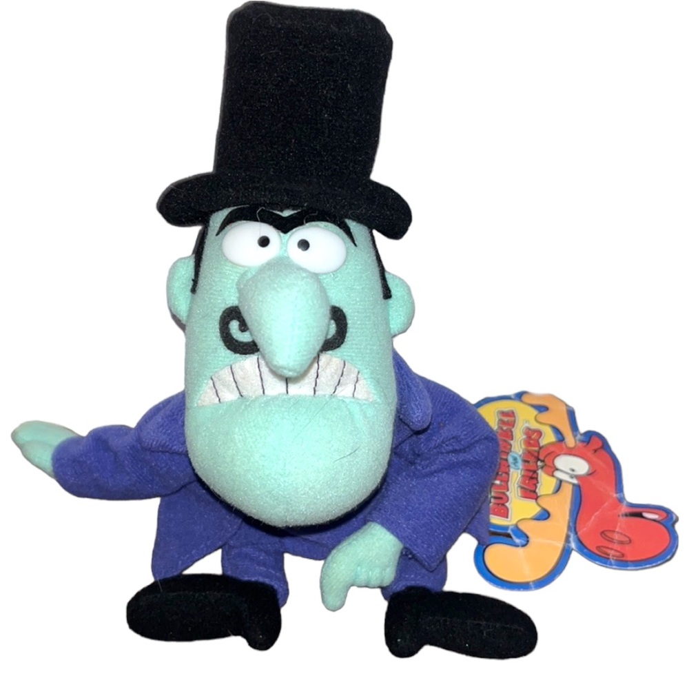 Rocky Bullwinkle & Friends Plush Snidely Whiplash Stuffins 1999 CVS Exclusive